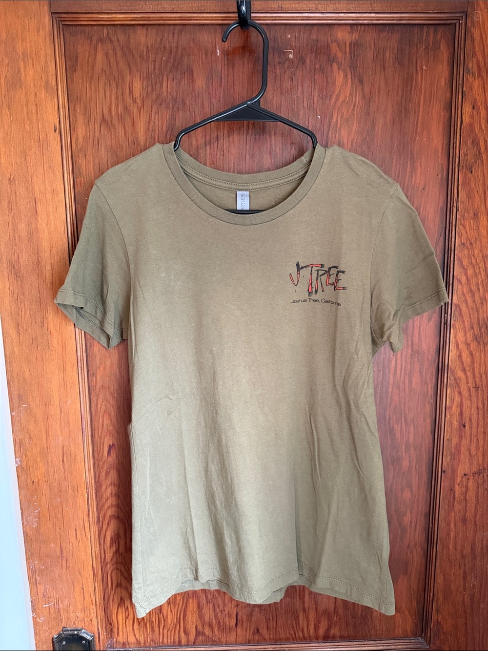Next Level Apparel Olive Green Joshua Tree NP Tee - women’s L